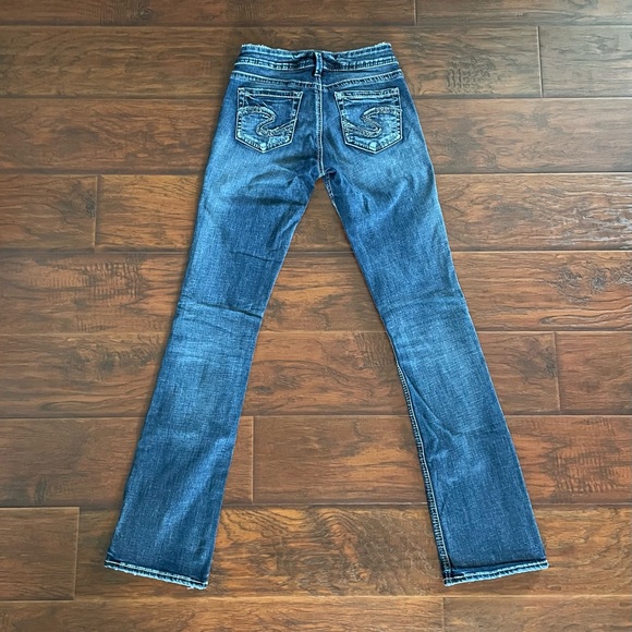 Silver Jeans - Suki Slim Boot 26x35 Dark blue Jeans - Picture 4 of 6